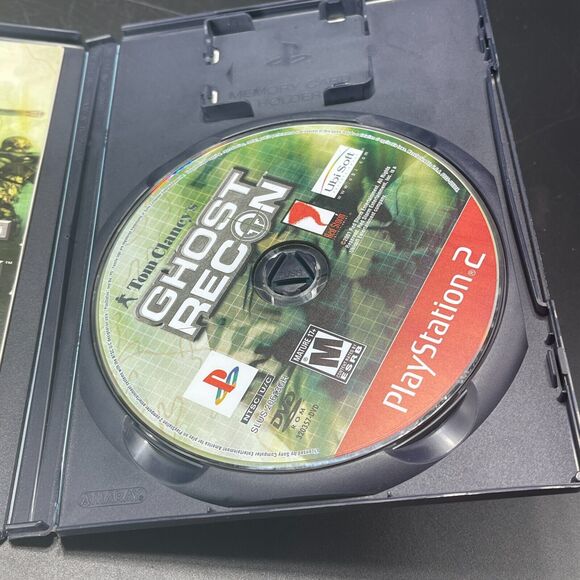 Tom Clancy's Ghost Recon PS2 PlayStation 2 Greatest Hits COMLETE - Picture 5 of 6